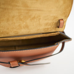 Loewe Mini Gate Bag Tan with Jacquard Strap