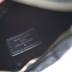 Louis Vuitton Vintage Monogram Shoulder Bag Satin Black