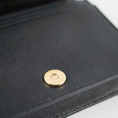 Christian Dior Diorama Wallet on Chain Black