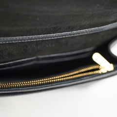 Christian Dior Diorama Wallet on Chain Black