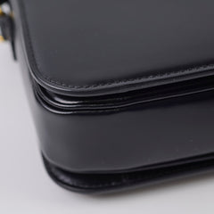 Celine Triomphe Classique Shiny Calfskin Black