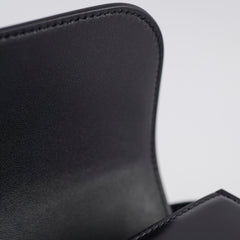 Celine Triomphe Classique Shiny Calfskin Black