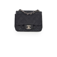 Chanel Caviar Mini Square Black