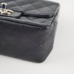 Chanel Caviar Mini Square Black