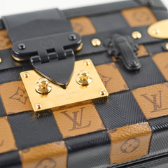 Louis Vuitton Petite Malle Checkered Reverse Monogram