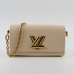 Louis Vuitton Twist West Epi Quartz White