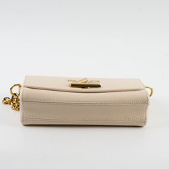 Louis Vuitton Twist West Epi Quartz White
