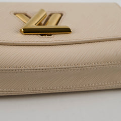 Louis Vuitton Twist West Epi Quartz White