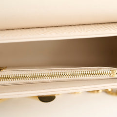 Louis Vuitton Twist West Epi Quartz White