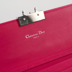 Dior Wallet on Chain WOC Hot Pink