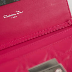 Dior Wallet on Chain WOC Hot Pink