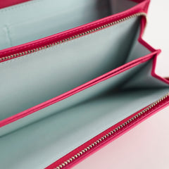 Dior Wallet on Chain WOC Hot Pink