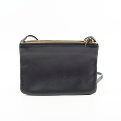 Celine Black Trio Crossbody Black