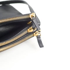 Celine Black Trio Crossbody Black