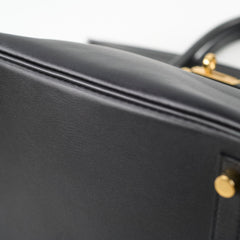 Hermes Birkin 25 Noir GHW T Stamp