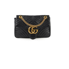 Gucci Marmont Shoulder Bag Large Black