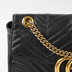 Gucci Marmont Shoulder Bag Large Black