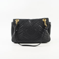 Gucci Marmont Shoulder Bag Large Black