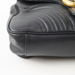 Gucci Marmont Shoulder Bag Large Black