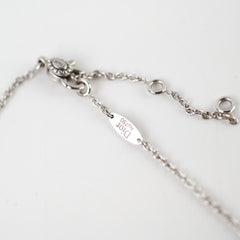 Dior Rose Des Vents Necklace 18k White Gold with Diamond
