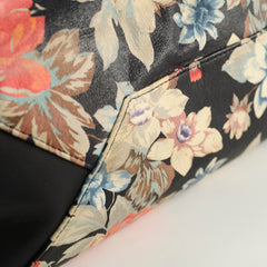 Celine Floral Vertical Cabas Tote