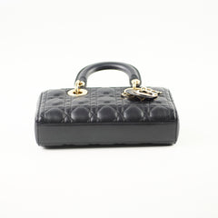 Christian Dior D-Joy Small Black Lambskin 2022