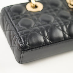 Christian Dior D-Joy Small Black Lambskin 2022