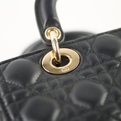 Christian Dior D-Joy Small Black Lambskin 2022