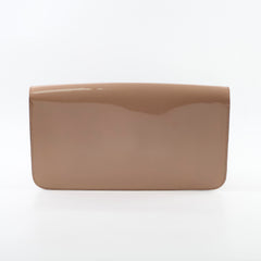 Gucci Horsebit Clutch Patent Leather Beige