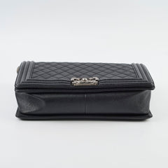 Chanel Caviar New Medium Boy RHW Black Series 23