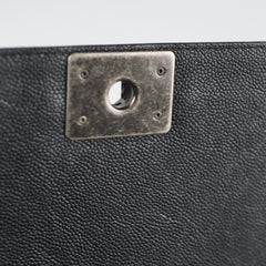 Chanel Caviar New Medium Boy RHW Black Series 23