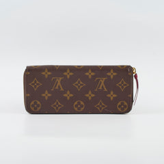 Louis Vuitton Clemence Zippy Wallet Monogram
