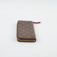 Louis Vuitton Clemence Zippy Wallet Monogram