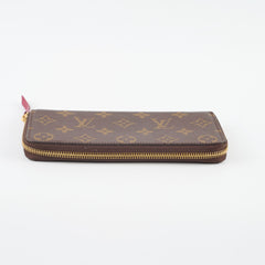Louis Vuitton Clemence Zippy Wallet Monogram
