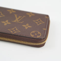 Louis Vuitton Clemence Zippy Wallet Monogram