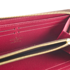 Louis Vuitton Clemence Zippy Wallet Monogram
