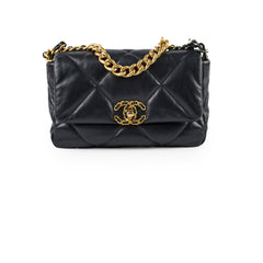 Chanel 19 Small Lambskin Black