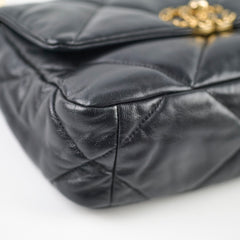 Chanel 19 Small Lambskin Black