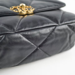 Chanel 19 Small Lambskin Black