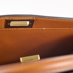 Fendi East West ISeeU Peekaboo Brown