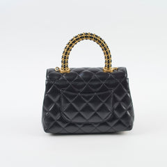 Chanel Seasonal Mini Coco Handle Black