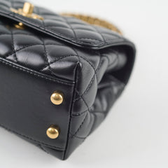 Chanel Seasonal Mini Coco Handle Black