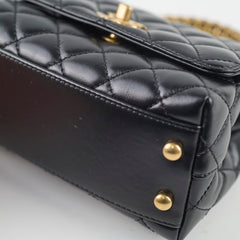 Chanel Seasonal Mini Coco Handle Black