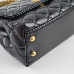 Chanel Seasonal Mini Coco Handle Black