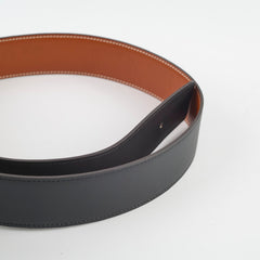 Hermes Men's Constance H Belt Gold/Noir Size 90