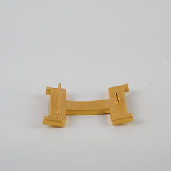 Hermes Men's Constance H Belt Gold/Noir Size 90