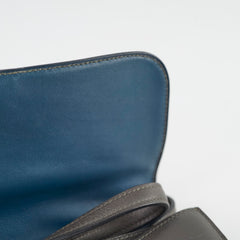 Hermes Constance Elan Swift Graphite/Blue Marine O Square Stamp (2011)