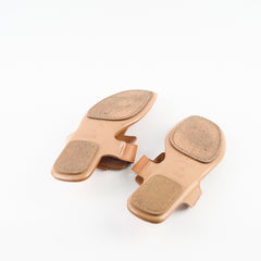 Hermes Reveena Sandals Natural Size 40