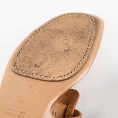 Hermes Reveena Sandals Natural Size 40