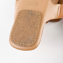 Hermes Reveena Sandals Natural Size 40